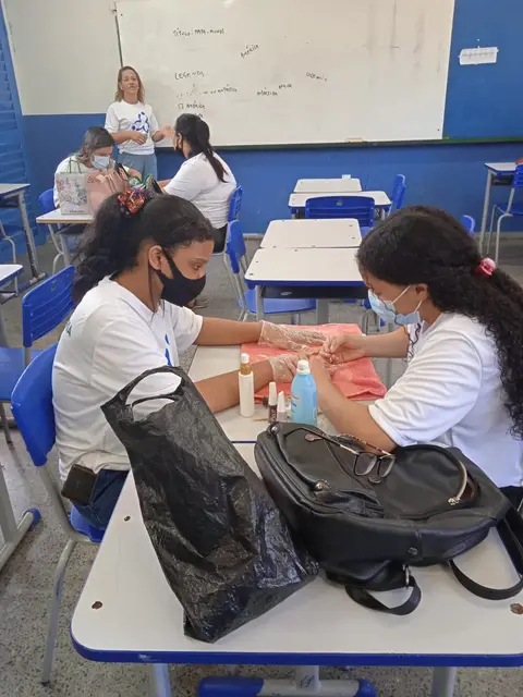 Terceira aula do Qualificar no CEM 416, foto 3