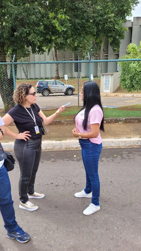 ICSM na caminhada contra o feminicídio, foto 3