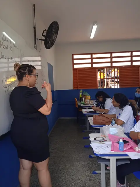 Terceira aula do Qualificar no CEM 416, foto 4