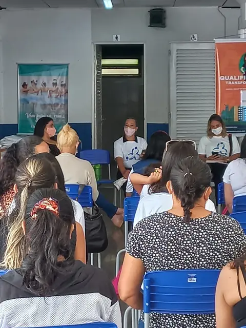Primeira aula do Qualificar para Transformar Vidas, foto 6