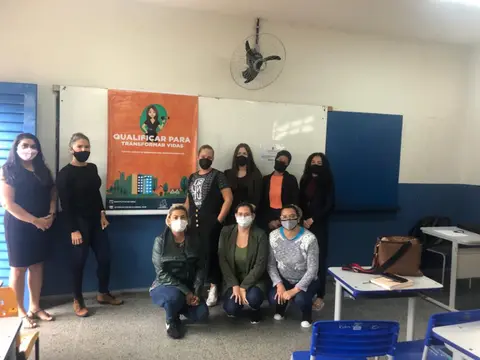 Treinamento das professoras e monitoras do Qualificar, foto 7
