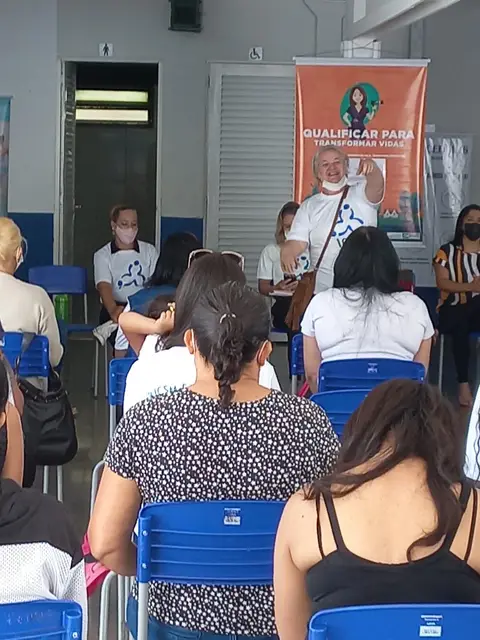 Primeira aula do Qualificar para Transformar Vidas, foto 7