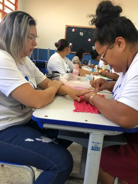 Aula e palestra de empreendedorismo no Centro Educacional 416, foto 9